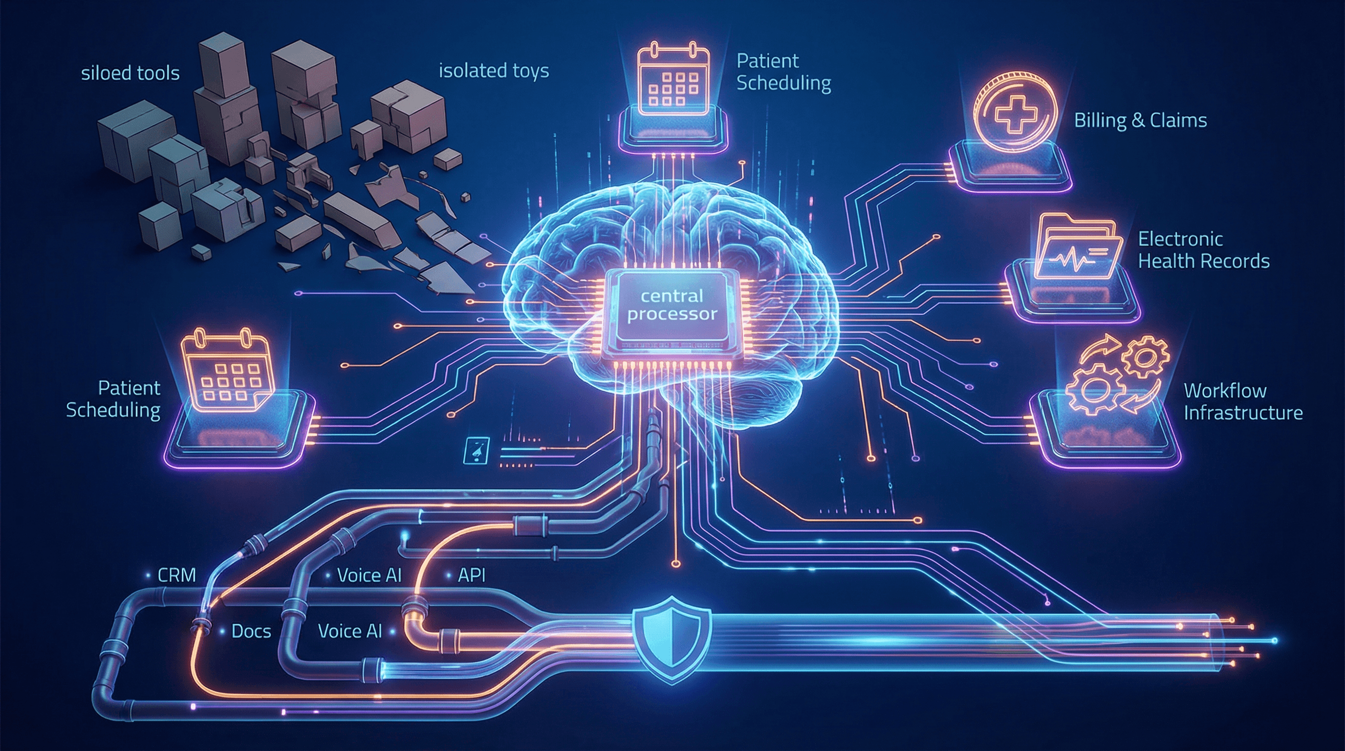AI Automation for Healthcare Administrative Operations: A Systems Architect's Blueprint for End-to-End Efficiency
